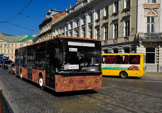 Новина - Транспорт та інфраструктура - У Львові презентували ідеї оформлення громадського транспорту (голосуємо за кращу)