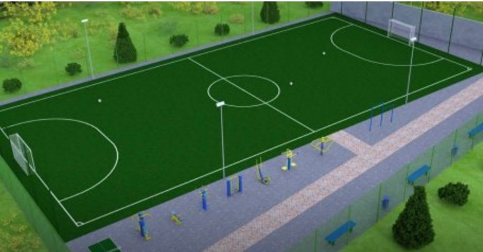 Новина - Події - В одному з районів Львова оновлять футбольне поле (фото)