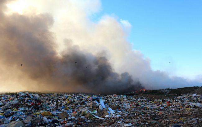 Новина - Події - Дубль два: на Львівщині палає сміттєзвалище