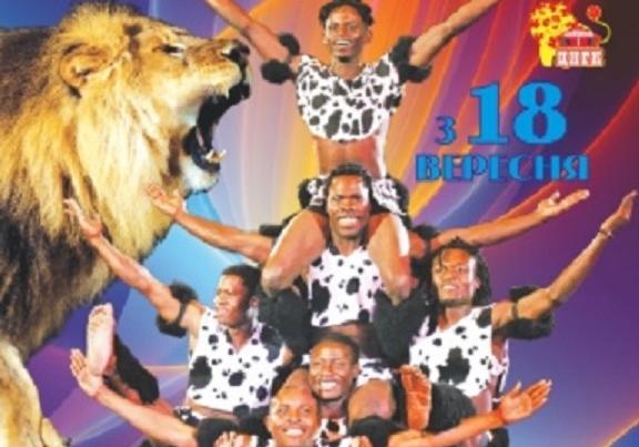 Афіша - Дітям - Цирк "Африканські пристрасті"