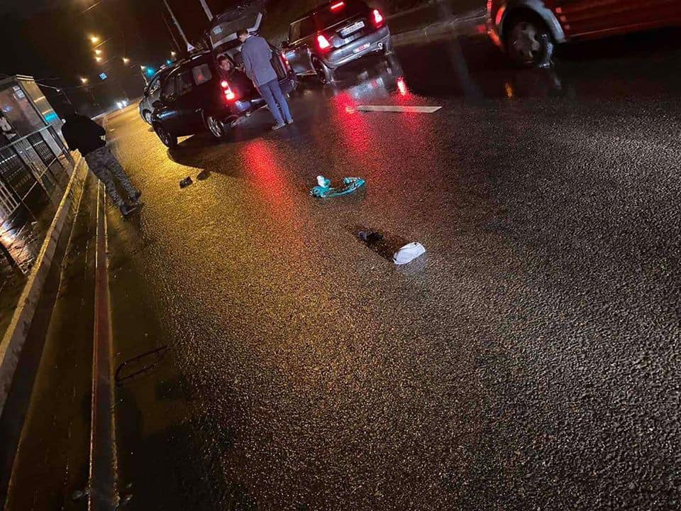 На вулиці Стуса у Львові автомобіль збив перехожого