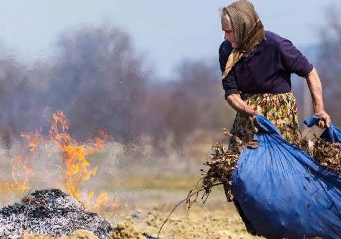 На Львівщині, спалюючи стерню, загинула жінка. Фото: Правда.іф