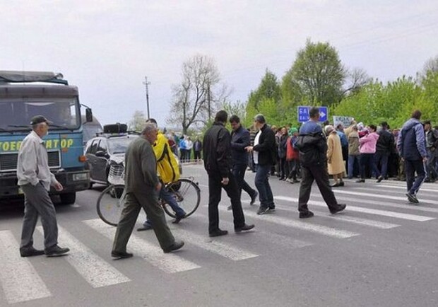 Селяни заблокували більшість трас біля Львова. Фото: Волинь Post (умовне).