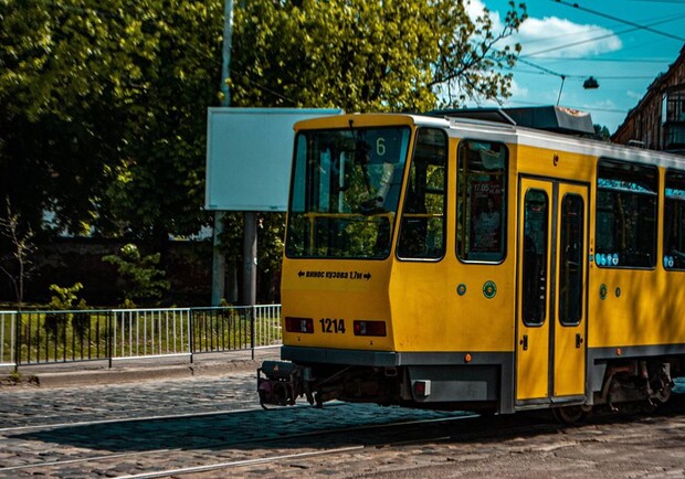 Трамвай №6 знову курсуватиме до вокзалу. Фото: Львівелектротранс