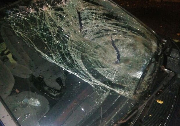 У Львові на Городоцькій автомобіль збив 25-річного львів'янина. Фото поліції