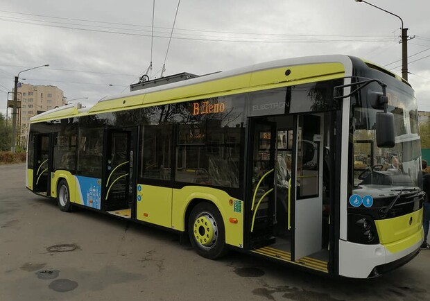 Львів отримав всі 50 тролейбусів «Електрон». Фото: Львівелектротранс