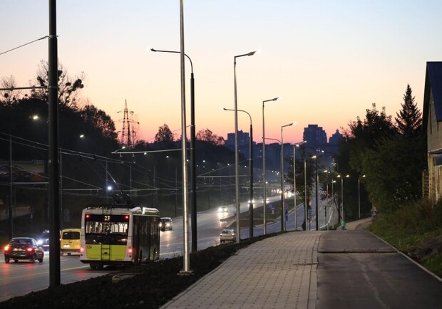 Фото дня: Хуторівкою поїхали тролейбуси. Фото: Львівська міськрада.