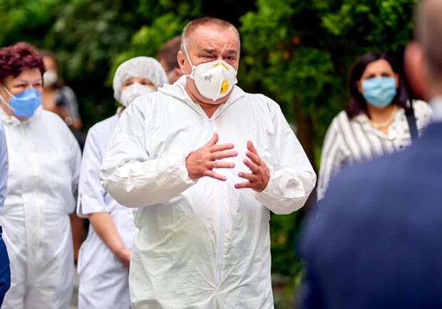 Від ускладнень коронавірусу помер завідувач відділення Львівської обласної інфекційної лікарні. Фото: Наталії Тімко 