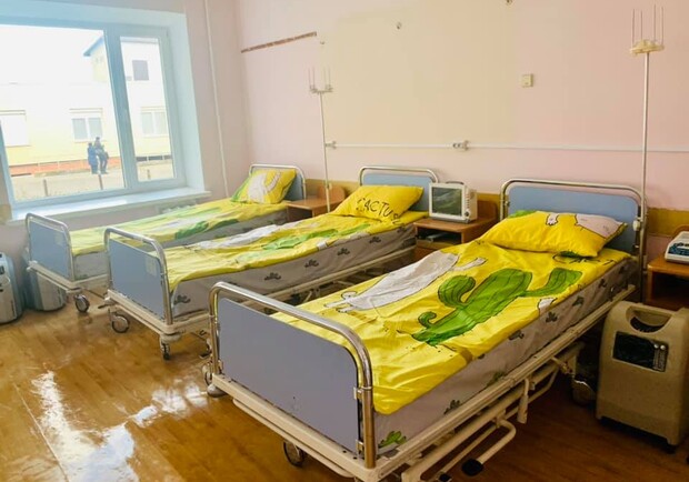 У львівській лікарні відкрили першу частину COVID-корпусу. Фото: Олег Самчук