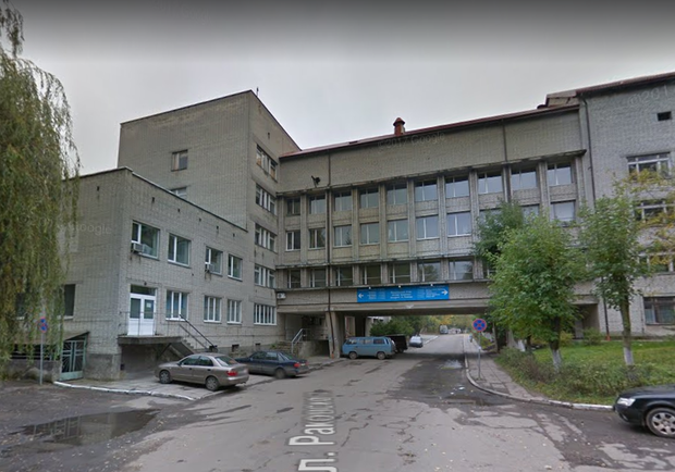 8-ма лікарня Львова прийматиме лише хворих на COVID-19. Фото: скріншот з карти
