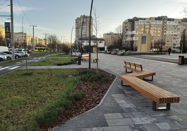У Львові на Сихові відкрили новий громадський простір. Фото: Олег Шмід