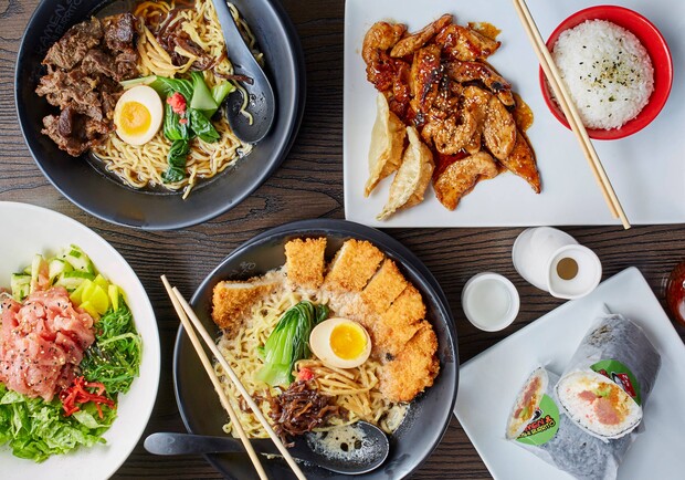 У Львові відкрили новий ресторан тайської та японської кухонь. Фото: Uber Eats (умовне)