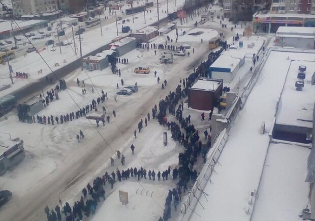 Ранок у Львові розпочався з транспортного колапсу. Фото: Igor Zinkevych/Facebook (архівне)