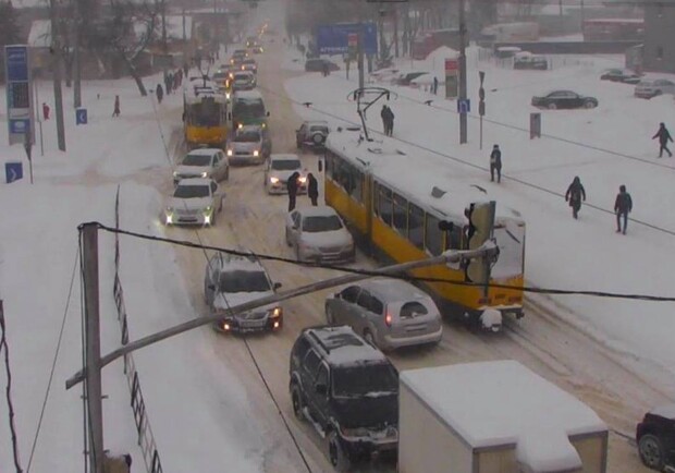 На Сихові зупинилися 11 трамваїв. Фото: Львівська міська рада (умовне)