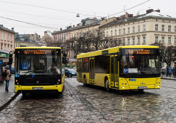 Під час локдауну у Львові не курсуватимуть три автобуси. Фото: Твоє місто (умовне)