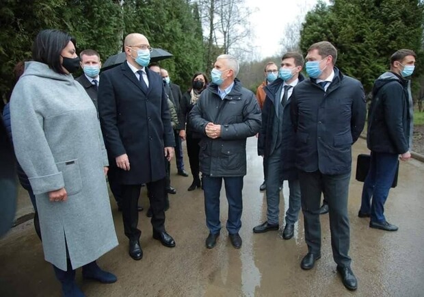 Ласкаво просимо: прем’єр-міністр Денис Шмигаль приїхав до Львова. Фото: Львівська облдержадміністрація