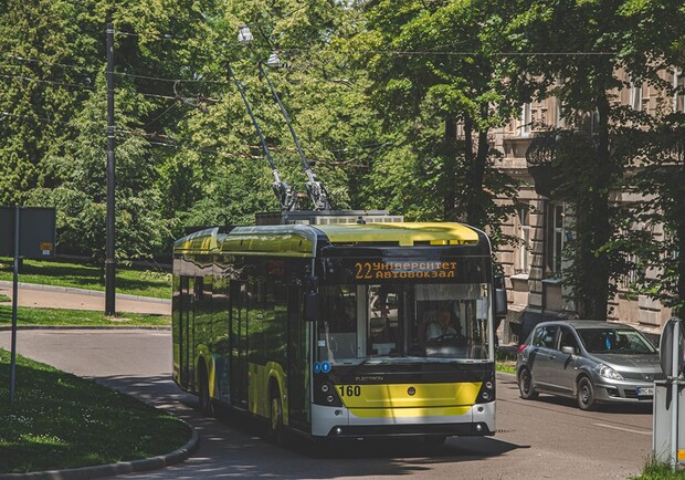 У Львові не курсують тролейбуси на трьох маршрутах. Фото: міська рада Львова
