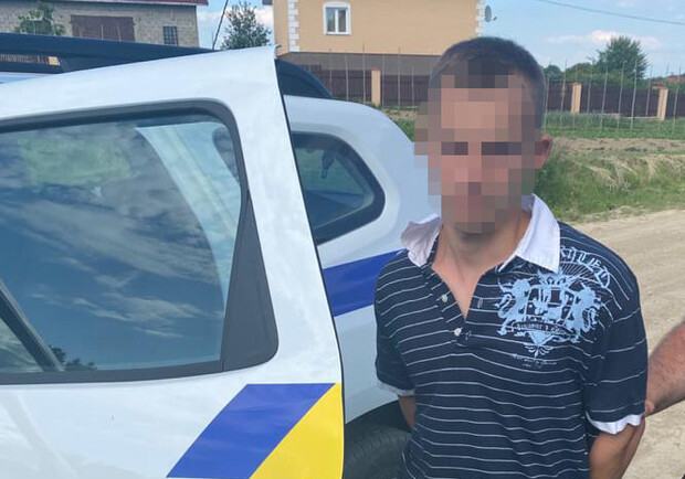 На Самбірщині 22-річний хлопець обкрадав церкви. Фото поліції