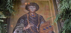 Проси здоров'я: у львівському храмі виставили ікону з мощами святого великомученика Пантелеймона