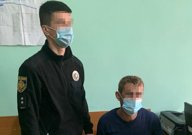У Яворові затримали дебошира під кайфом. Фото: lv.npu.gov.ua