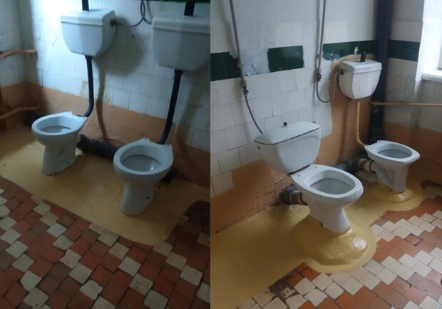 Скандальний туалет ліцею на Львівщині програв конкурс на реконструкцію 