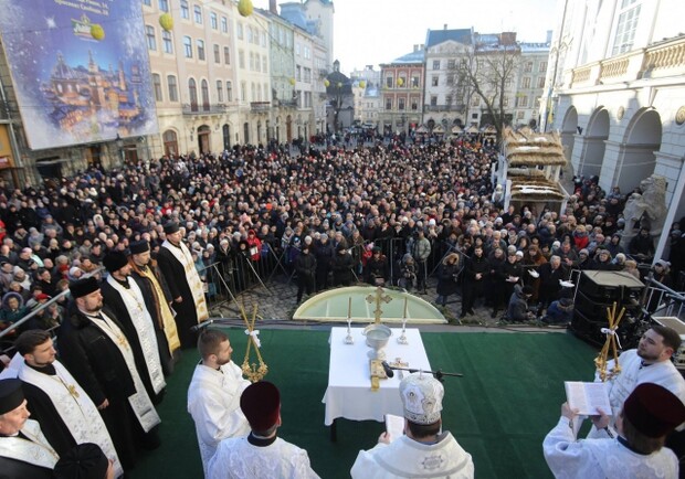 На Богоявлення у центрі Львова відбудеться загальноміське освячення води 