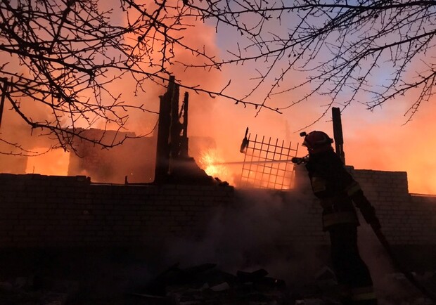 На Яворівському полігоні сталася масштабна пожежа 