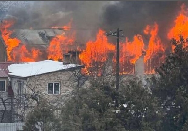 У Львові 28 січня сталась масштабна пожежа на вулиці Волинській 