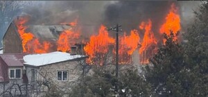 На Підзамчі сталась масштабна пожежа (фото)