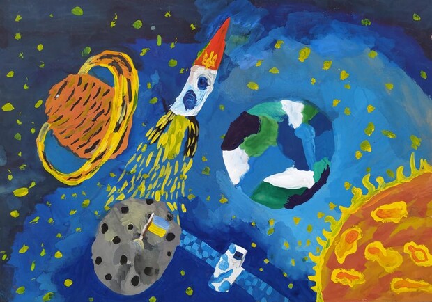 Всеукраїнський конкурс дитячих малюнків Noosphere Space Art Challenge 