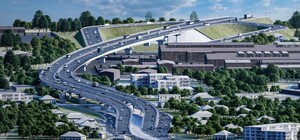 Як буде виглядати Північна об'їзна у Дніпрі (візуалізація) 