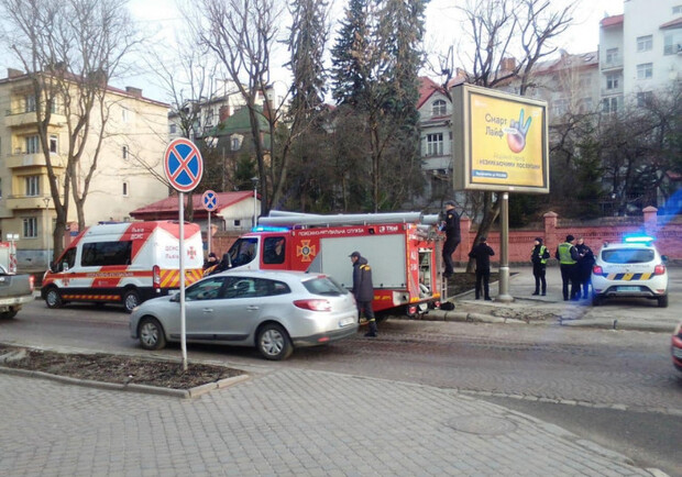 Пожежа у російському консульстві у Львові: що відомо. 
