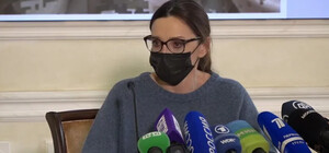 Дружина Медведчука Оксана Марченко дала прес-конференцію у Москві