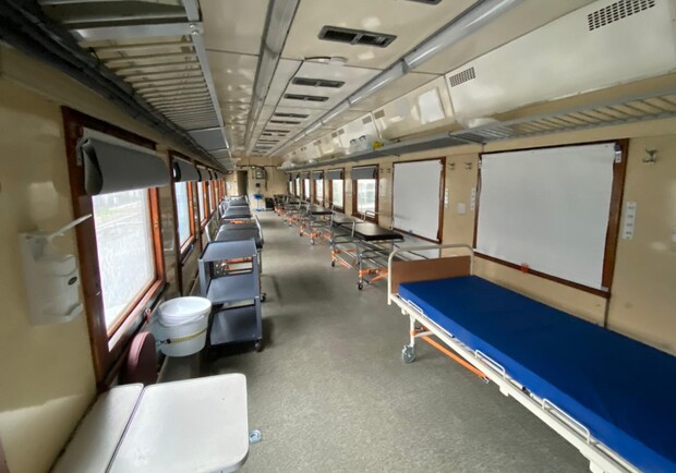 В Україні запрацював новий евакуаційний медичний потяг 