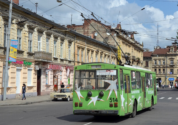 Які львівські тролейбуси не курсують під час воєнного стану. 