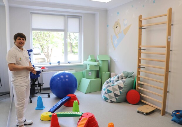 У львівській лікарні запрацювало відділення медичної реабілітації передчасно народжених дітей 