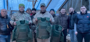 Нардеп Тищенко потрапив у скандал через подаровані бійцям ТРО бронежилети