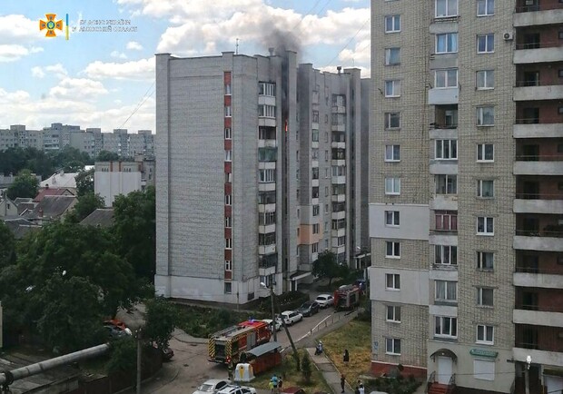 В багатоповерхівці на Левандівці сталась пожежа 