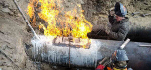 Під Запоріжжям внаслідок ворожих обстрілів було пошкоджено газопровід