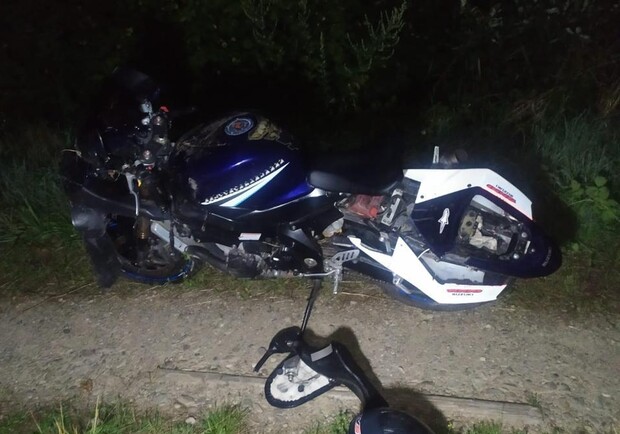 На Львівщині загинув 16-річний мотоцикліст 