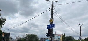 В Одесі з'явився незвичайний дорожній знак