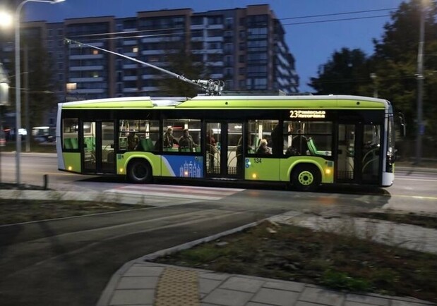 У Львові тролейбуси №23 курсуватимуть за новим маршрутом 
