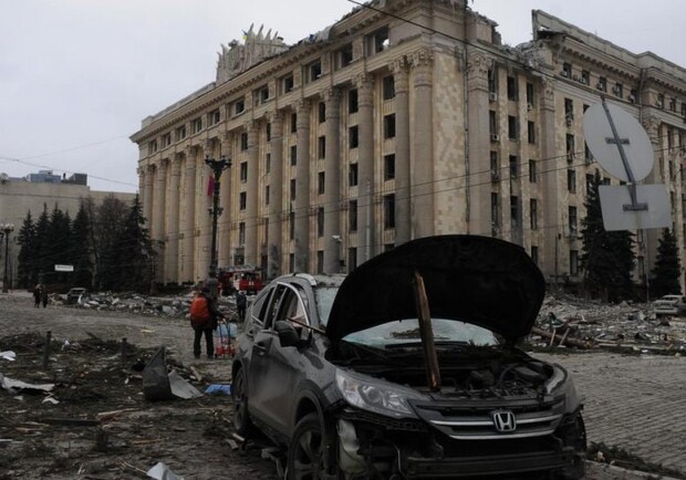 У Харкові затримали чоловіка, який навів ворожі ракети на будівлю обласної адміністрації