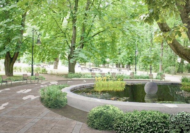 У парку Франка у Львові облаштують плесо і фонтан 