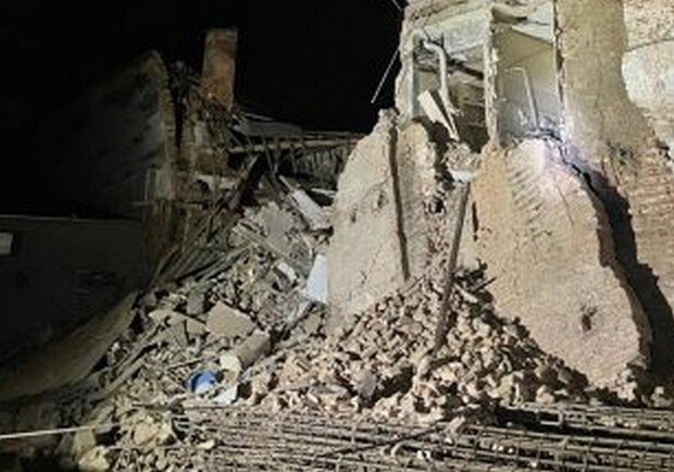 У центрі Львова вночі завалилася частина будинку 