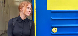 Актриса Джесіка Честейн майже за місяць розповіла про свій візит до Києва