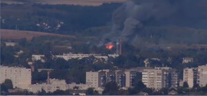 С300 і САУ: у Балаклії знищено склад та техніку російської армії (відео)