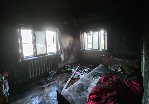 У Жовкві горів будинок 