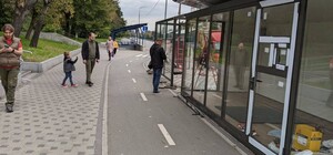 У Солом'янському районі встановили МАФ із виходом на велодоріжку