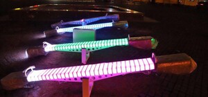 Гойдалки на Грецькій, які коштували Одесі п'ять мільйонів гривень, прибрали